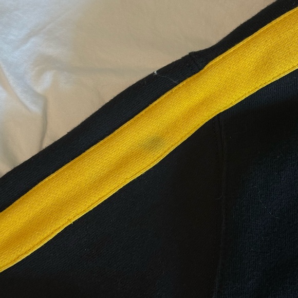 SALE! Polo Ralph Lauren zip track jacket yellow stripe XL unisex - Picture 8 of 8